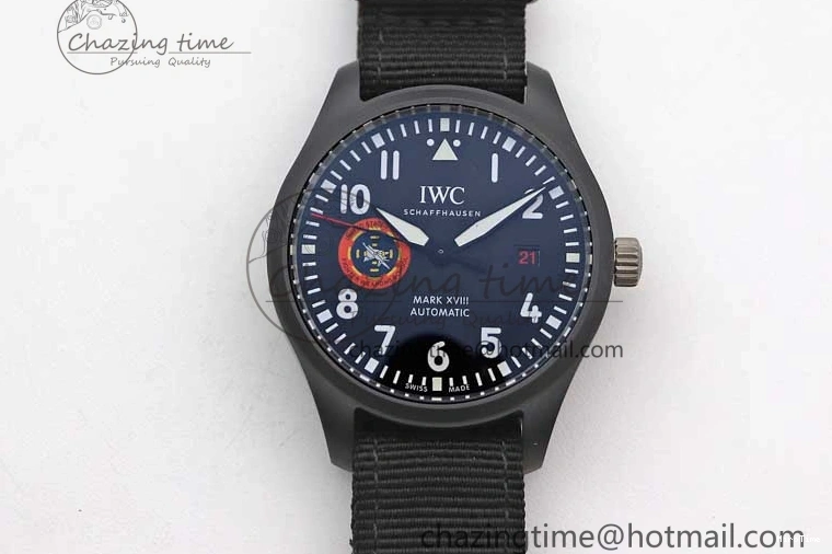 MIROTIME 0403 Mark XVIII ‘TOPGUN SFTI’ Ceramic M+F Best Edition Black Dial on Black Nylon Strap A MultiPurpose 7047